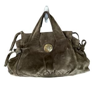 Authentic Gucci Hysteria Brown Suede Purse Hobo Bag